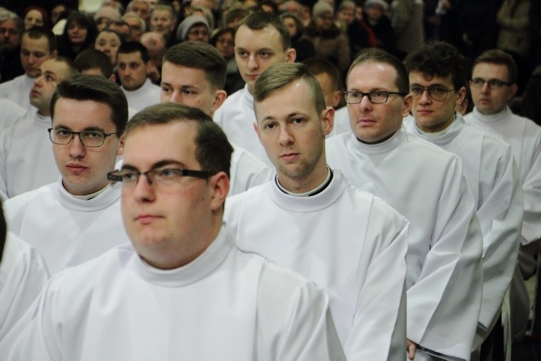 Udzielenie posługi akolitatu i lektoratu klerykom WSD w Krakowie 2018