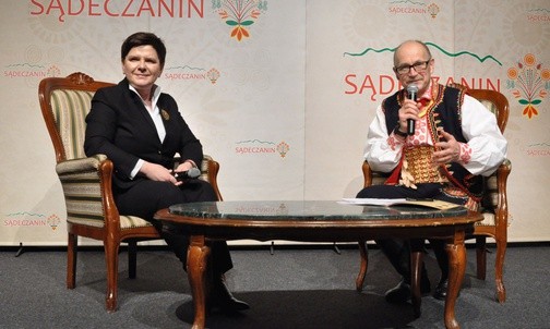 Z Beatą Szydło rozmawia Zygmunt Berdychowski
