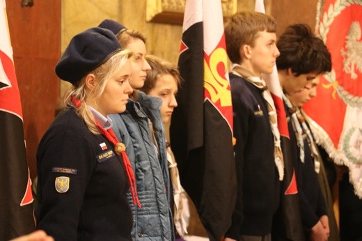 Instalacja obrazu błogosławionego druha "Wicka"
