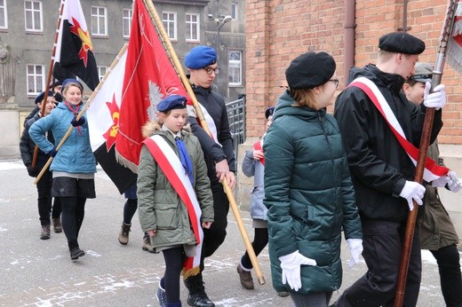 Instalacja obrazu błogosławionego druha "Wicka"