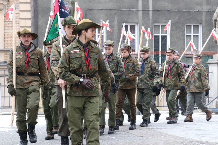 Instalacja obrazu błogosławionego druha "Wicka"