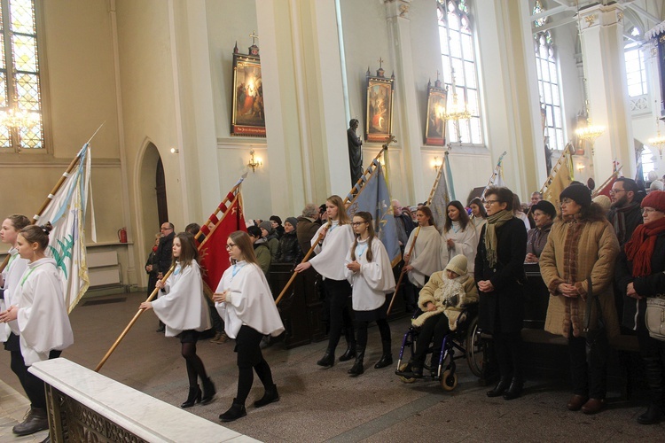 Podziękowanie bp. Andrzejowi Iwaneckiemu 