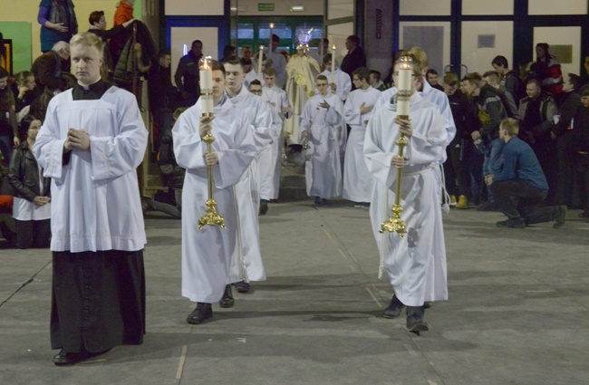 Asysta podczas Apelu Młodych