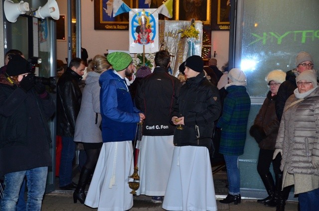 Powitanie ikony w parafii św. Józefa Oblubieńca NMP