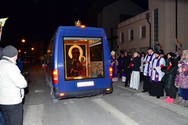 Powitanie ikony w parafii św. Józefa Oblubieńca NMP