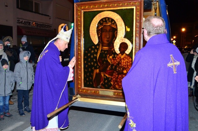 Powitanie ikony w parafii św. Józefa Oblubieńca NMP