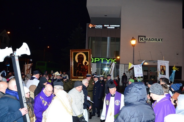 Powitanie ikony w parafii św. Józefa Oblubieńca NMP