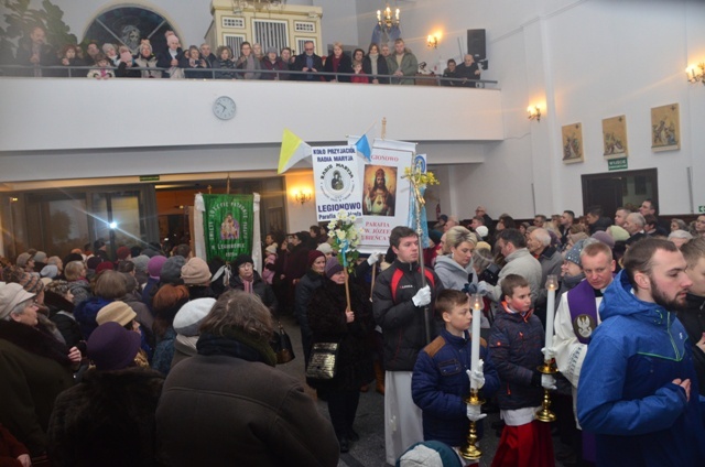 Powitanie ikony w parafii św. Józefa Oblubieńca NMP