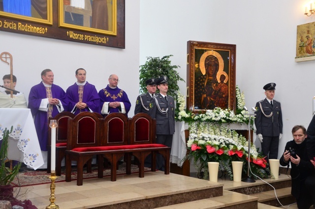 Powitanie ikony w parafii św. Józefa Oblubieńca NMP