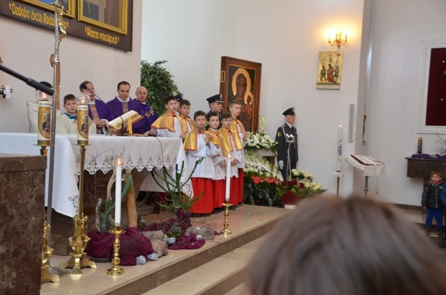 Powitanie ikony w parafii św. Józefa Oblubieńca NMP