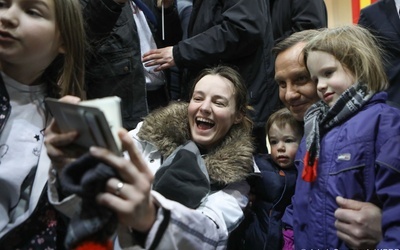 Prezydent Andrzej Duda w Bochni