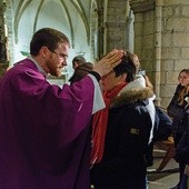 Nabożeństwo w kościele Notre Dame.