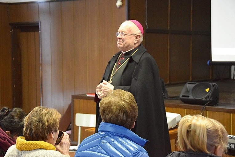 Bp Józef Zawitkowski był na próbie.