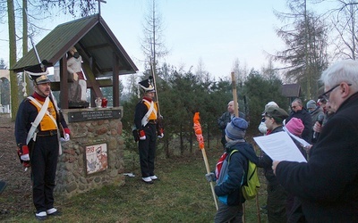 Modlono się w intencji ojczyzny i śp. Andrzeja Drętkiewicza.