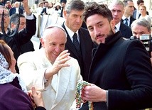 Ojciec Święty błogosławi pielgrzymom z Głowna.