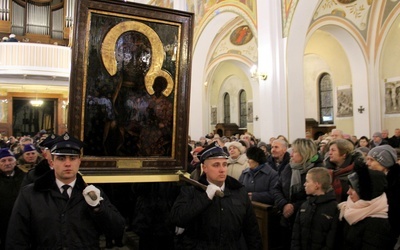 Ikona w maryjnej parafii w Wołominie