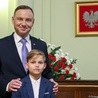 Andrzej Duda z Michałem Zającem