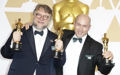 "Kształt wody" w reż. Guillermo del Toro najlepszym filmem