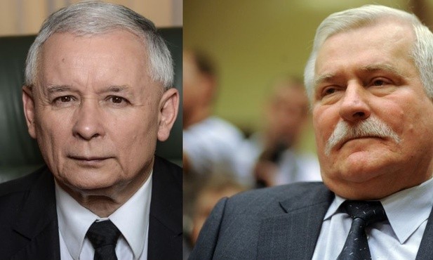 Kaczyński kontra Wałęsa
