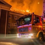 Pożar uzdrowiska w Szczawnie-Zdroju