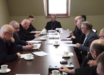 Spotkanie komisji przygotowawczej w Kurii Diecezjalnej w Zielonej Górze