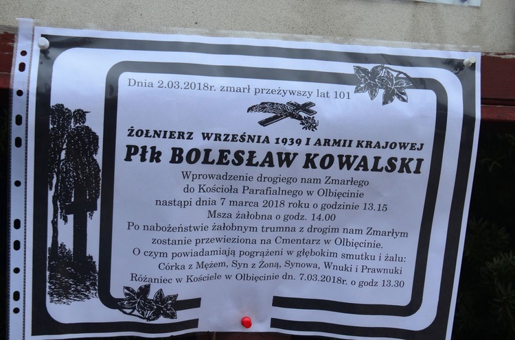 Pogrzeb płk. Bolesława Kowalskiego 