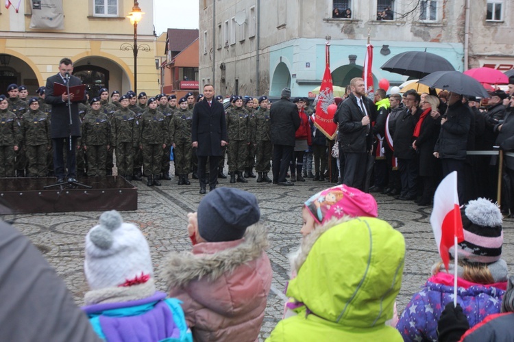 Andrzej Duda w Kamiennej Górze