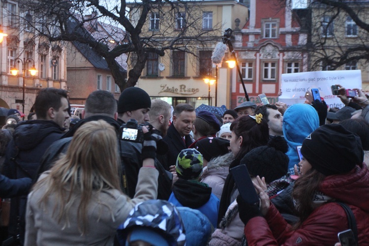 Andrzej Duda w Kamiennej Górze