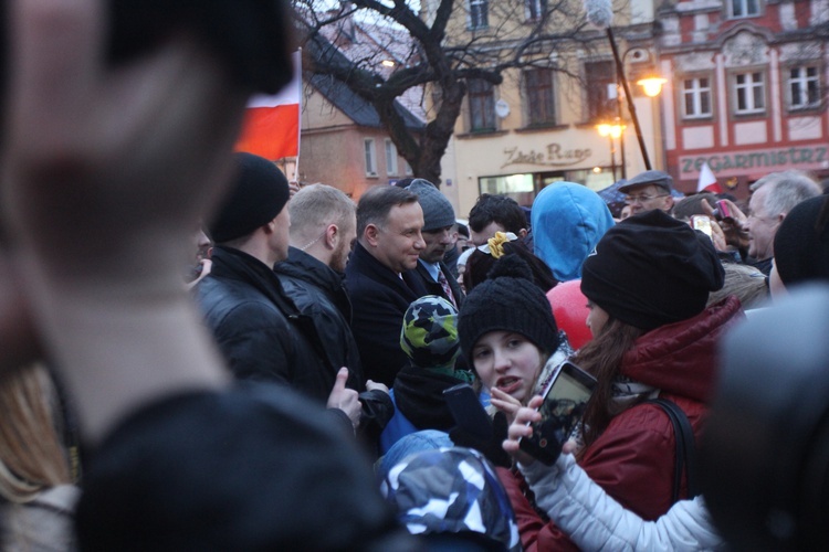 Andrzej Duda w Kamiennej Górze