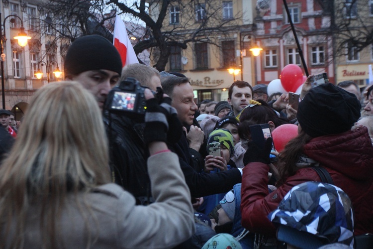 Andrzej Duda w Kamiennej Górze