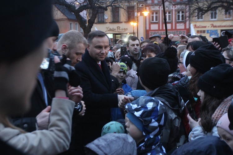 Andrzej Duda w Kamiennej Górze