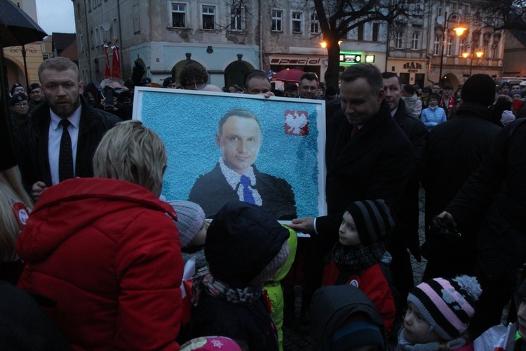 Andrzej Duda w Kamiennej Górze