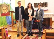Zwycięzcy diecezjalnego etapu: Jakub, Monika i Aleksandra.