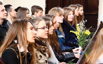 Ubiegłoroczne spotkanie młodzieży w gliwickiej katedrze. 