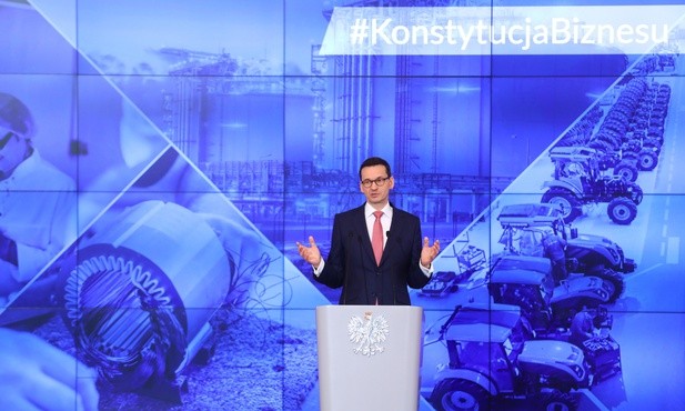 Morawiecki o Konstytucji Biznesu: Budujemy zaufanie między administracją a biznesem