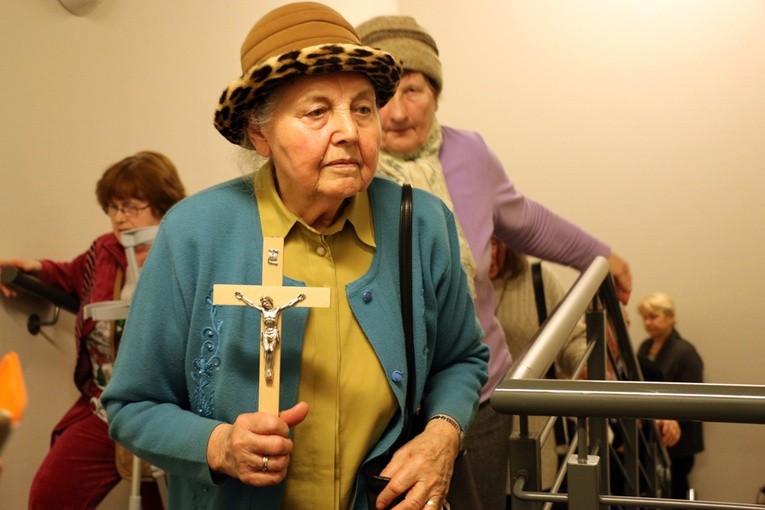 Poświęcenie krzyży w Szpitalu im. T. Marciniaka