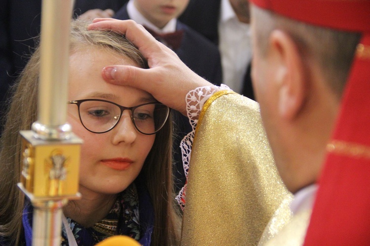 Bierzmowanie w Radomyślu Wielkim