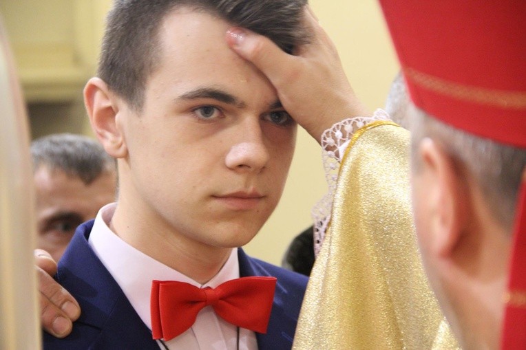 Bierzmowanie w Radomyślu Wielkim