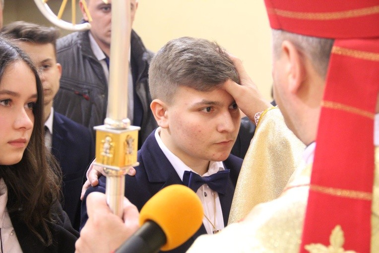 Bierzmowanie w Radomyślu Wielkim