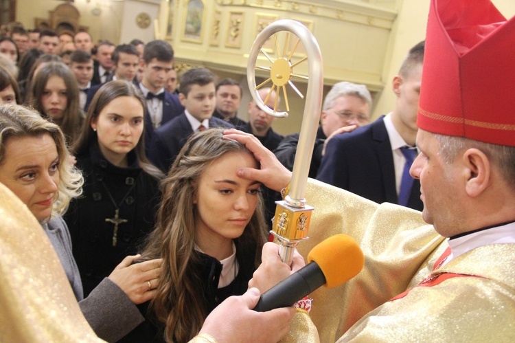 Bierzmowanie w Radomyślu Wielkim