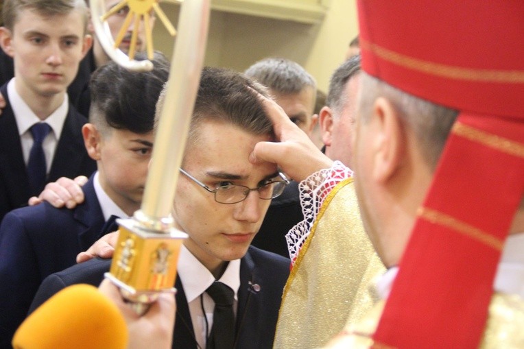 Bierzmowanie w Radomyślu Wielkim