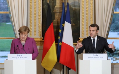 Macron i Merkel opracują wspólny plan reformy Unii Europejskiej