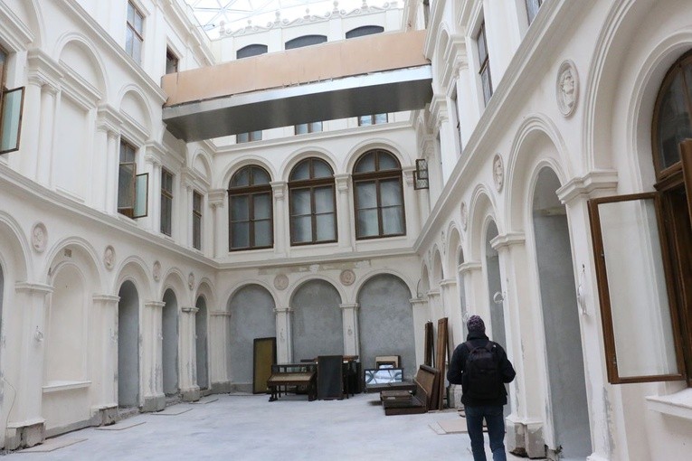 Remont Muzeum Książąt Czartoryskich w Krakowie 2018