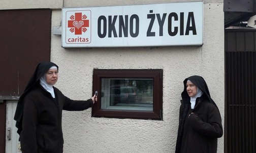 Chłopiec w sosnowieckim oknie życia