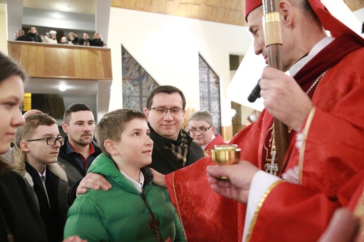 Bierzmowanie w par. Miłosierdzia Bożego w Tarnowie