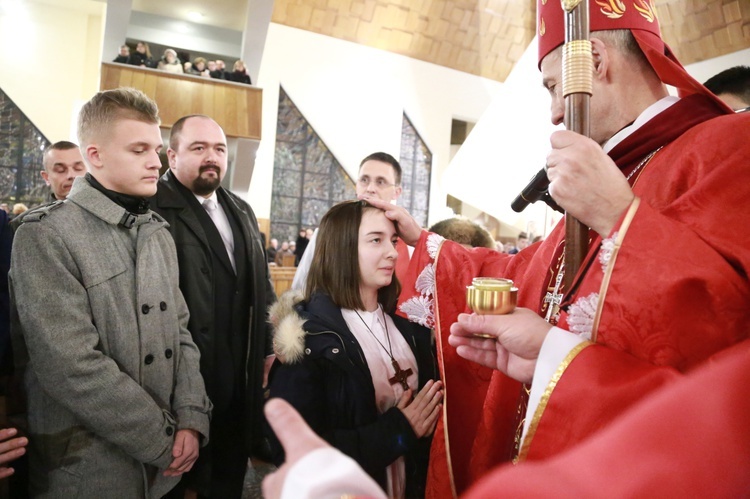 Bierzmowanie w par. Miłosierdzia Bożego w Tarnowie