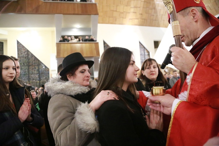 Bierzmowanie w par. Miłosierdzia Bożego w Tarnowie