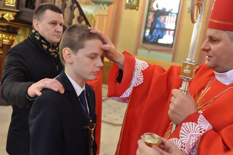 Bierzmowanie w Otfinowie