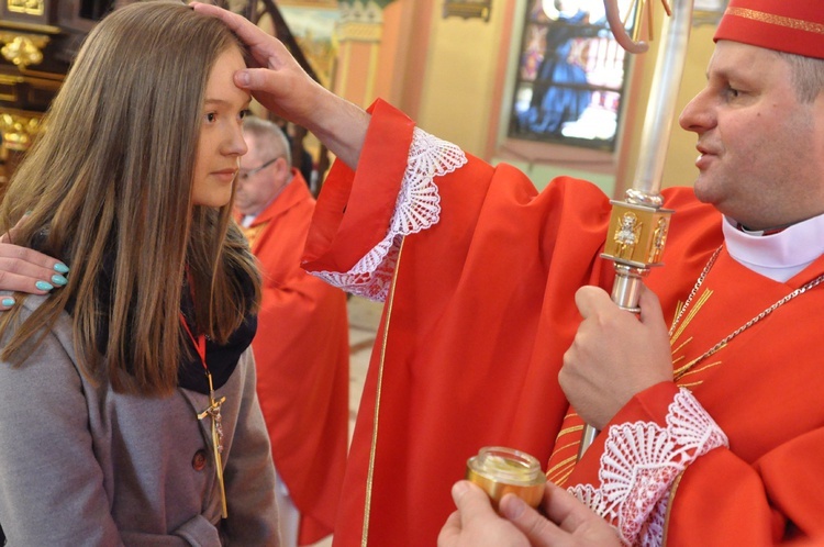 Bierzmowanie w Otfinowie