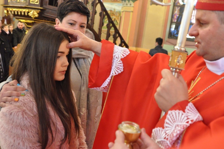 Bierzmowanie w Otfinowie